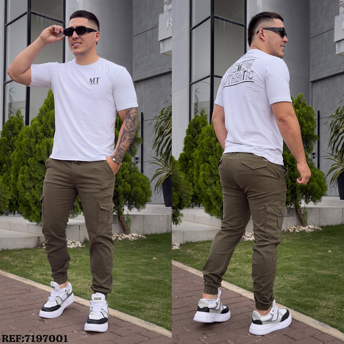 TIPO CARGO CABALLERO VERDE REF: 7197001