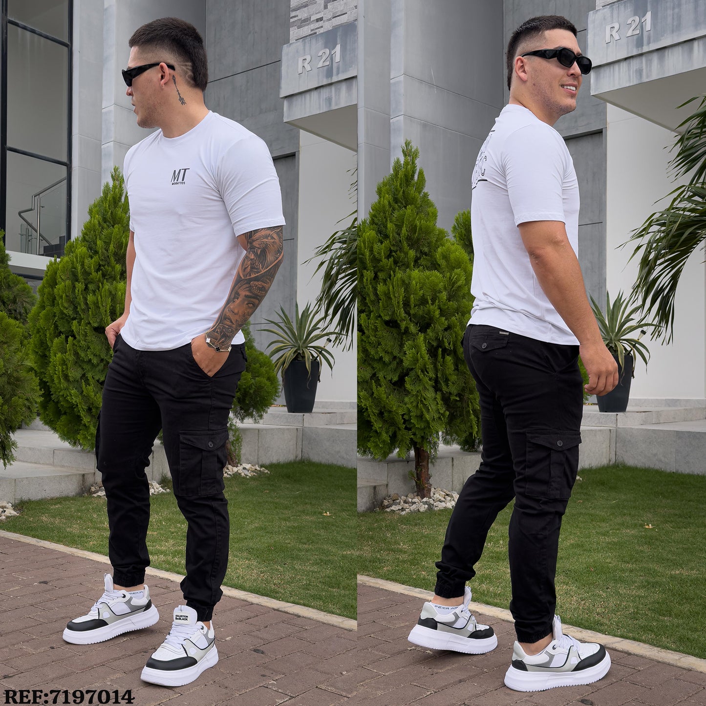 TIPO CARGO CABALLERO NEGRO REF: 7197014