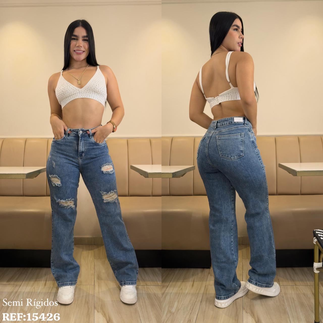 JEANS PALAZZO DAMA REF: 15426