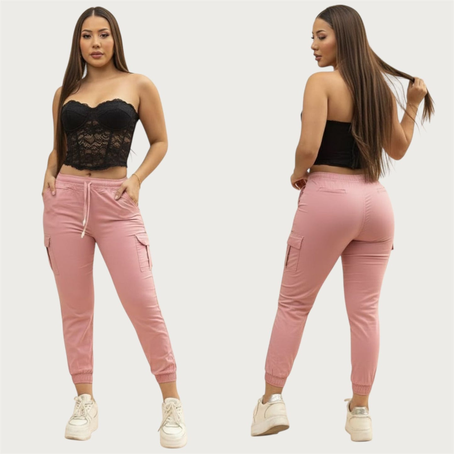 JOGGER DAMA ROSADO REF: 1182402