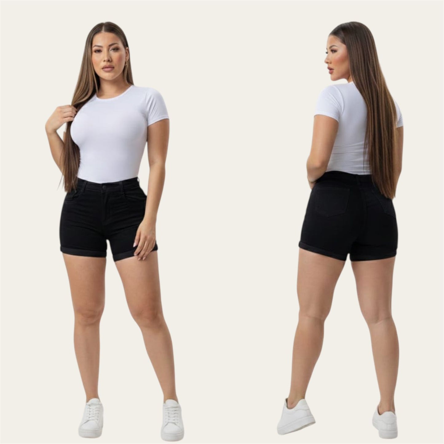 SHORT DAMA NEGRO REF: 35227
