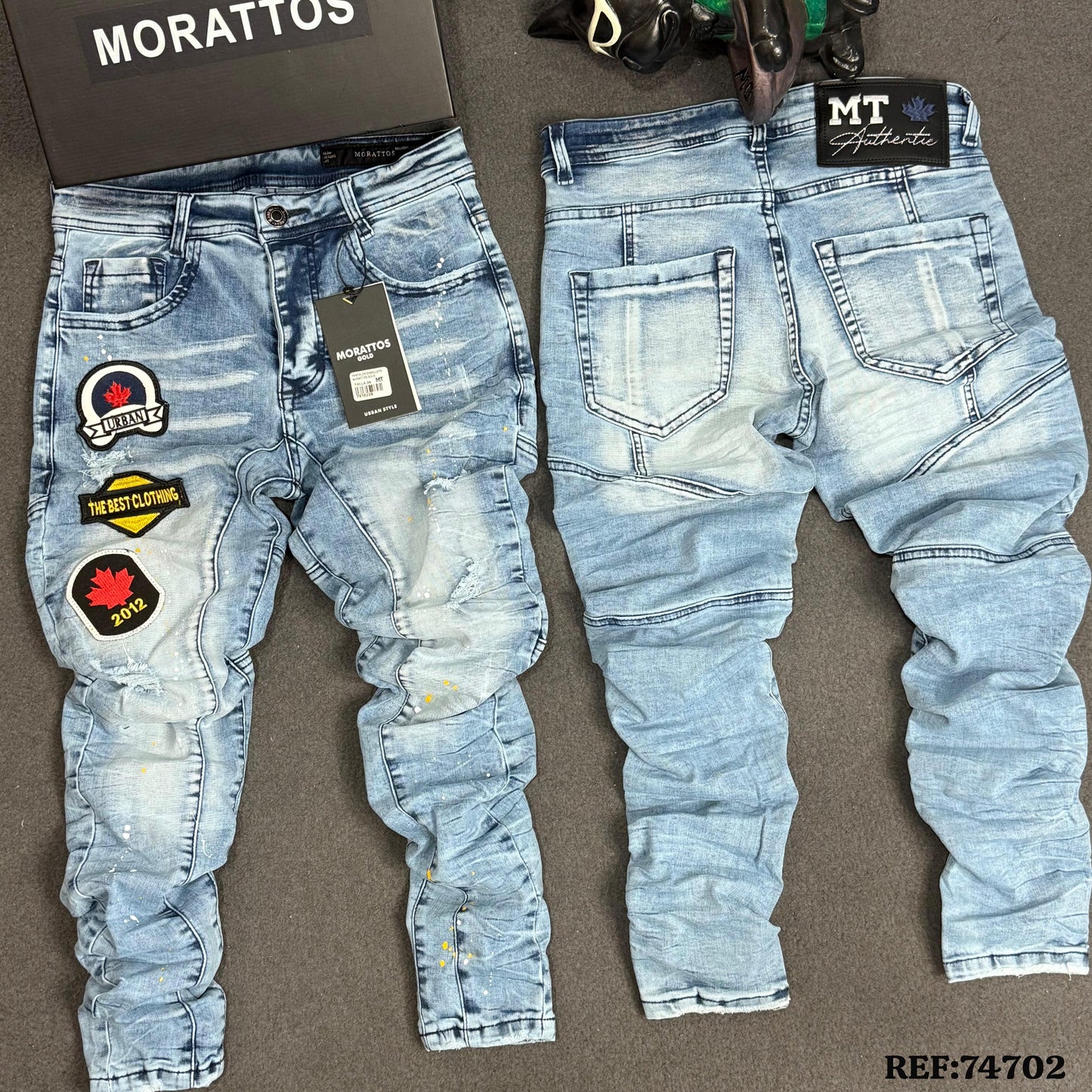 JEANS MORATTOS URBANO REF: 74702