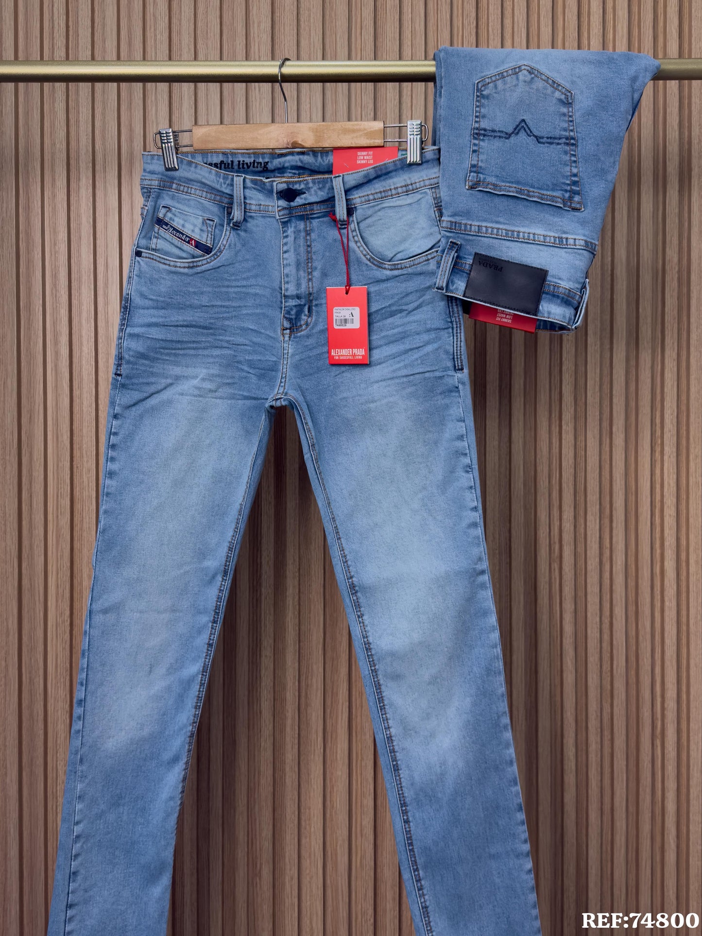 JEANS A PRADA CLASICO REF: 74800