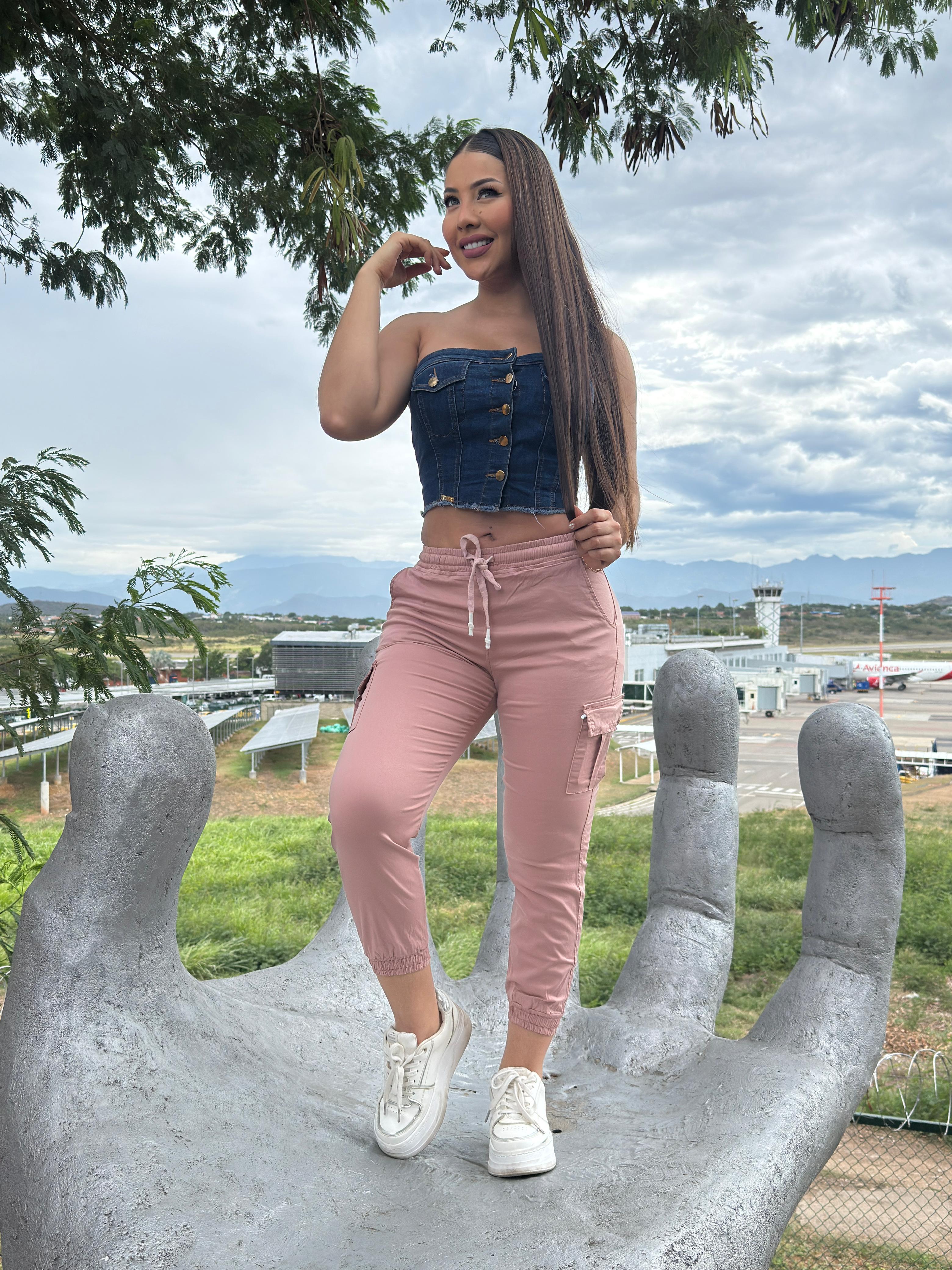 JOGGER DAMA ROSADO REF: 1182421