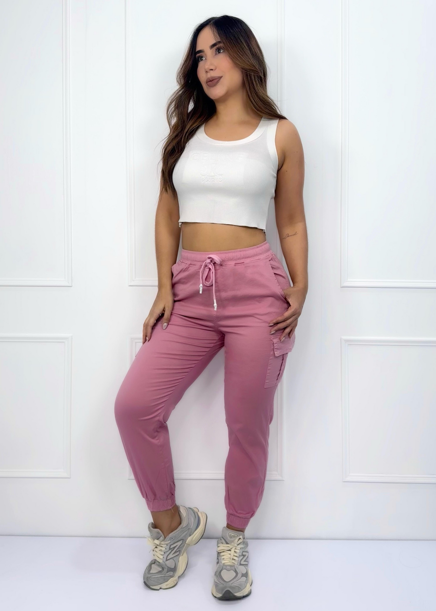 JOGGER DAMA ROSADO REF: 1182402