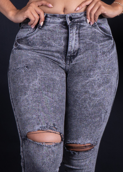 JEANS TIRO ALTO DAMA REF: 13745