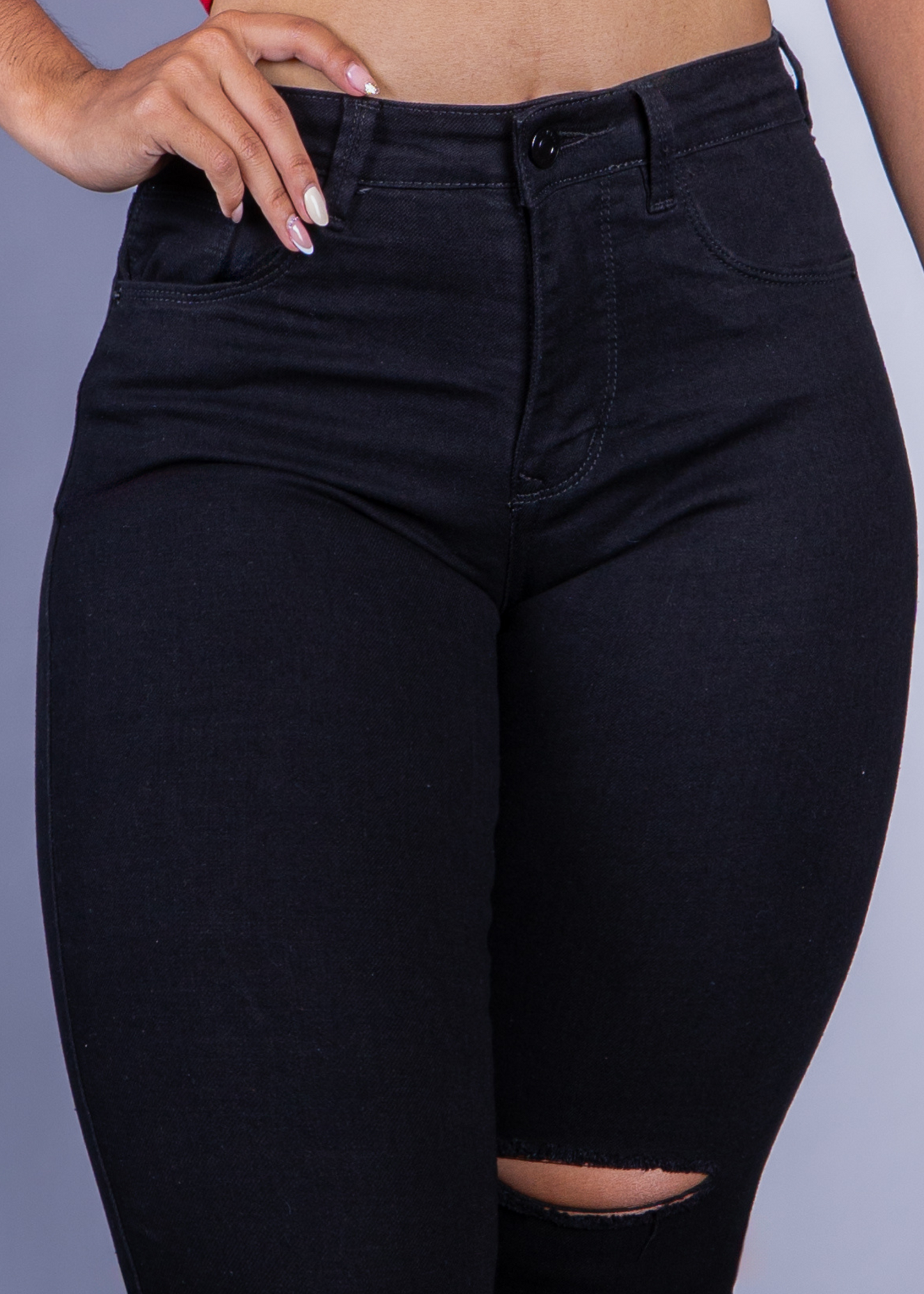 JEANS TIRO ALTO DAMA REF: 14251