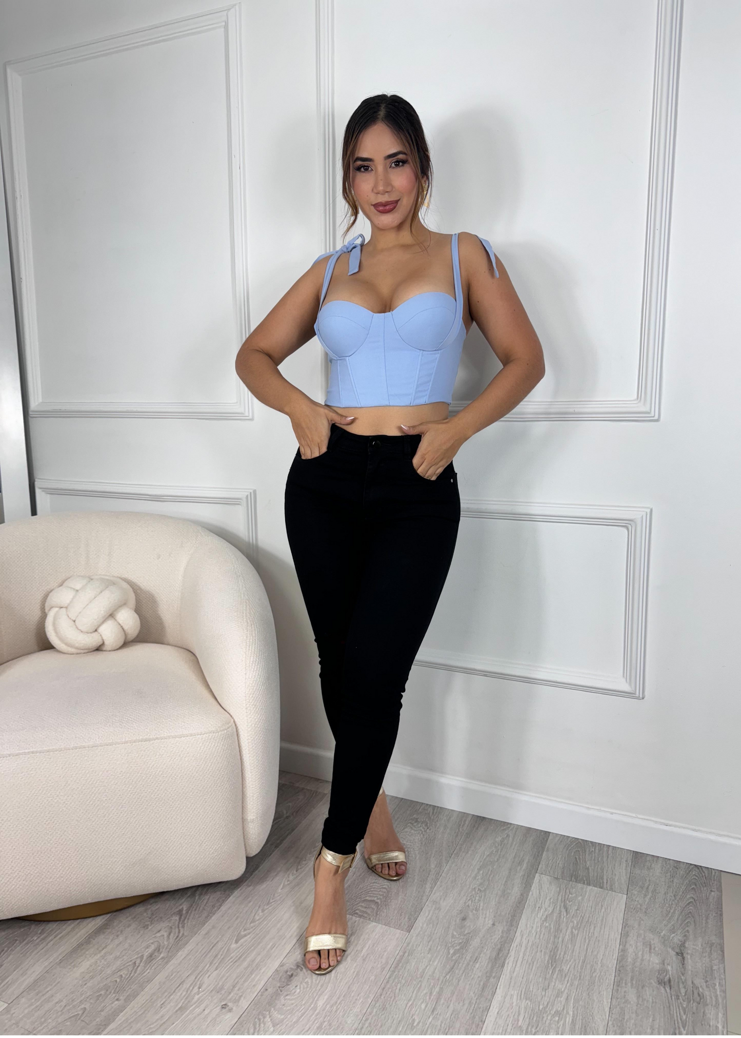 JEANS TIRO ALTO DAMA REF: 14248