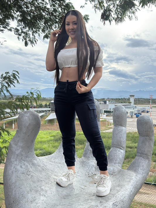 JOGGER DAMA AZUL OSCURO REF: 1182410