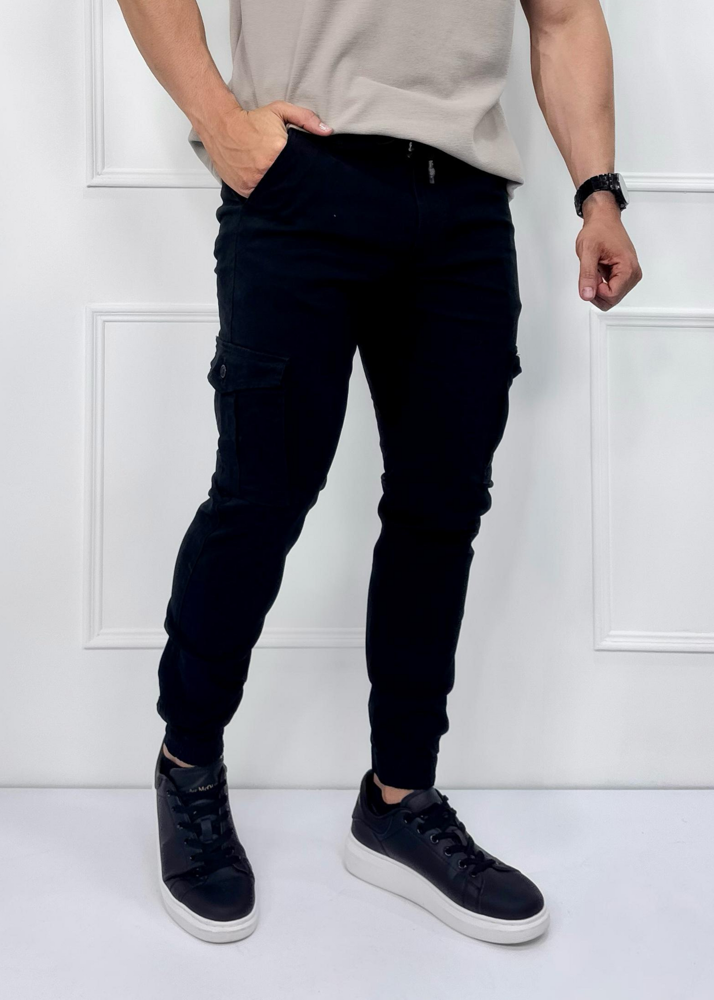 JOGGER CABALLERO NEGRO REF: 7197010