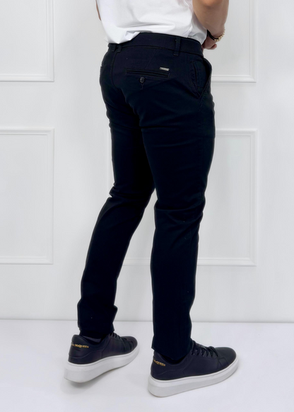 PANTALON DRIL CABALLERO NEGRO REF: 7105414