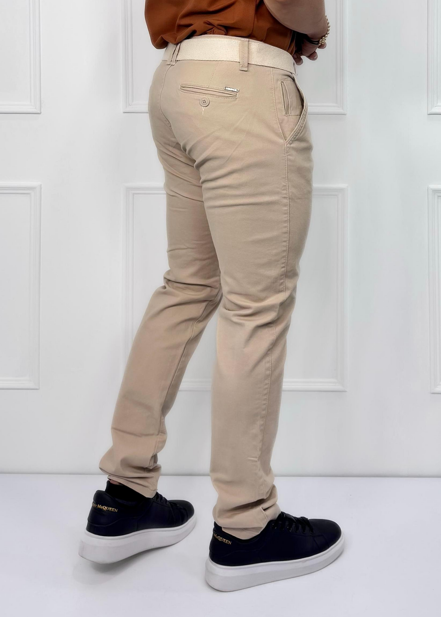 PANTALON DRIL CABALLERO BEIGE REF: 7105416