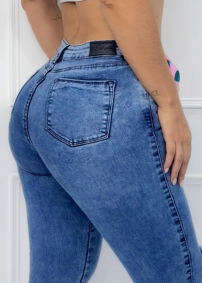 JEANS TIRO ALTO DAMA REF: 13798