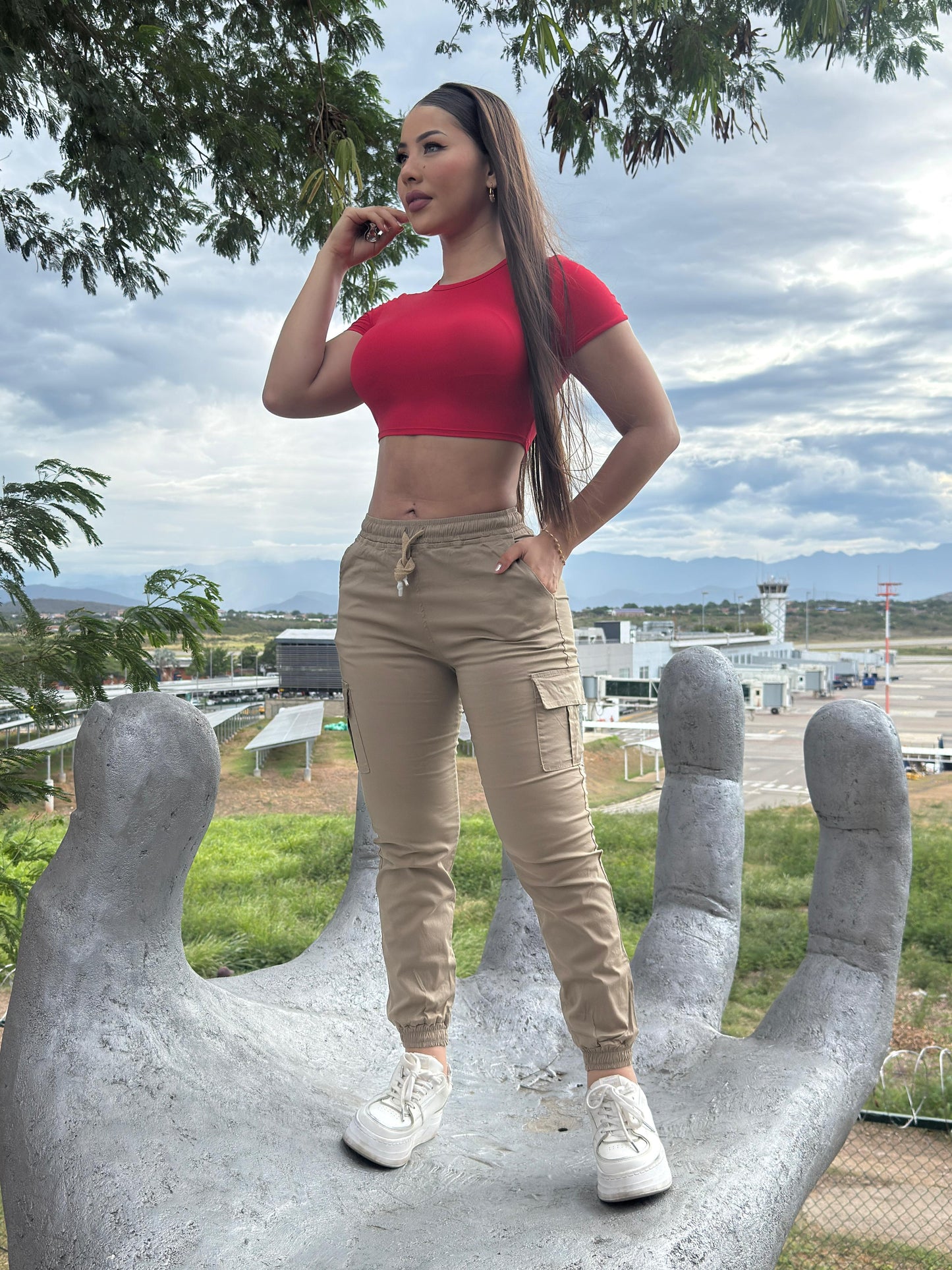 JOGGER DAMA CAQUI REF:  1182415