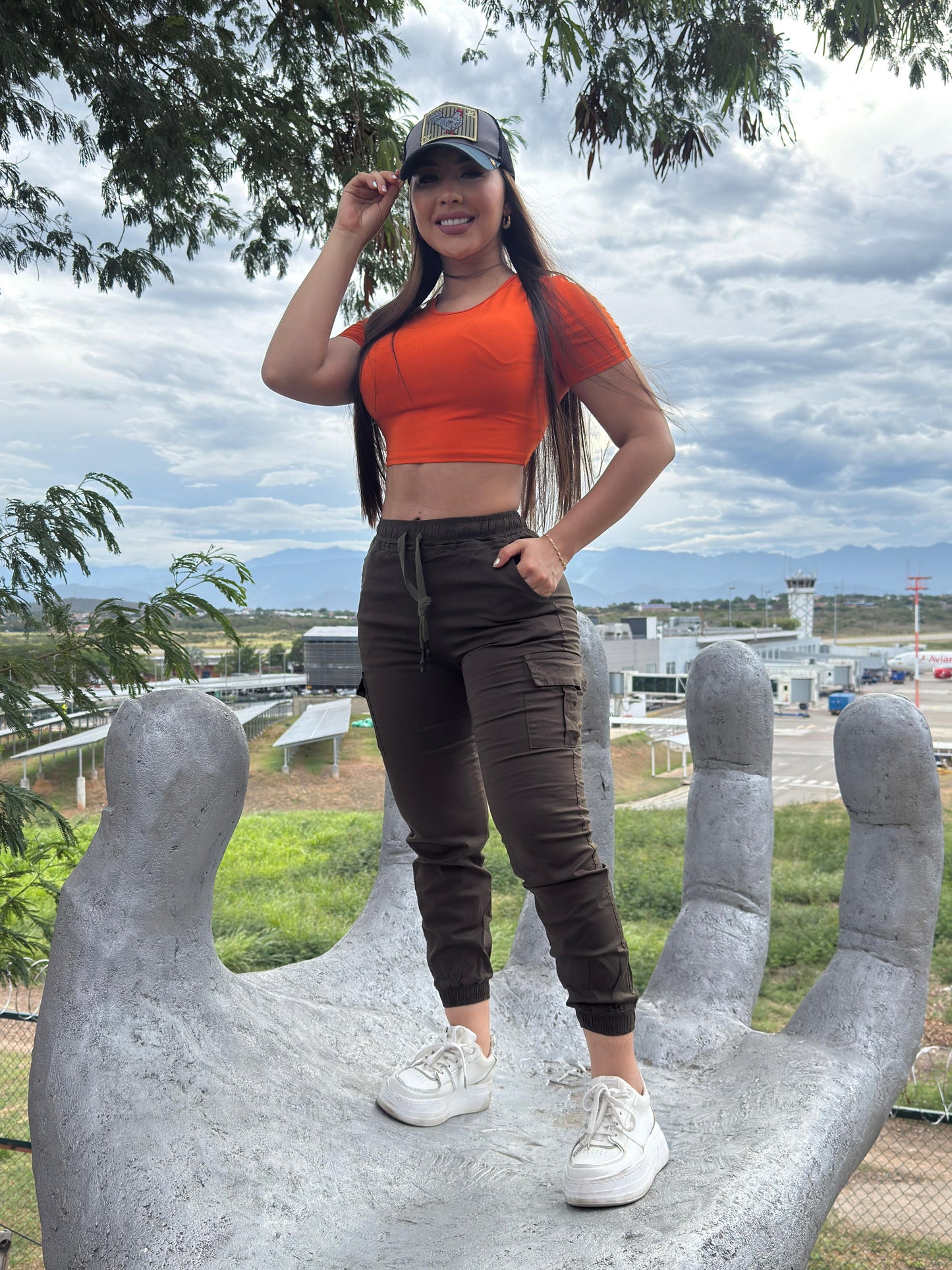 JOGGER DAMA VERDE REF: 1182401