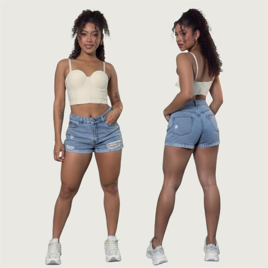 SHORT DAMA STRECH REF: 35329