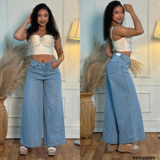 JEANS EVE GOLD BAGGY REF: 15209