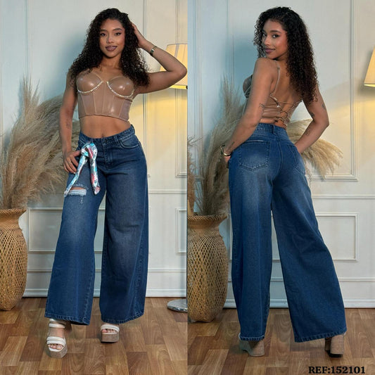 JEANS EVE GOLD BAGGY REF: 152101