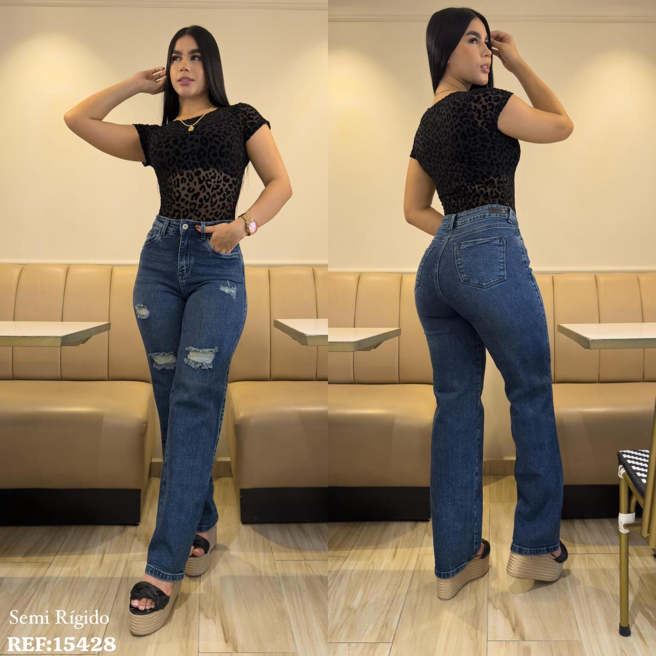JEANS PALAZZO DAMA REF: 15428