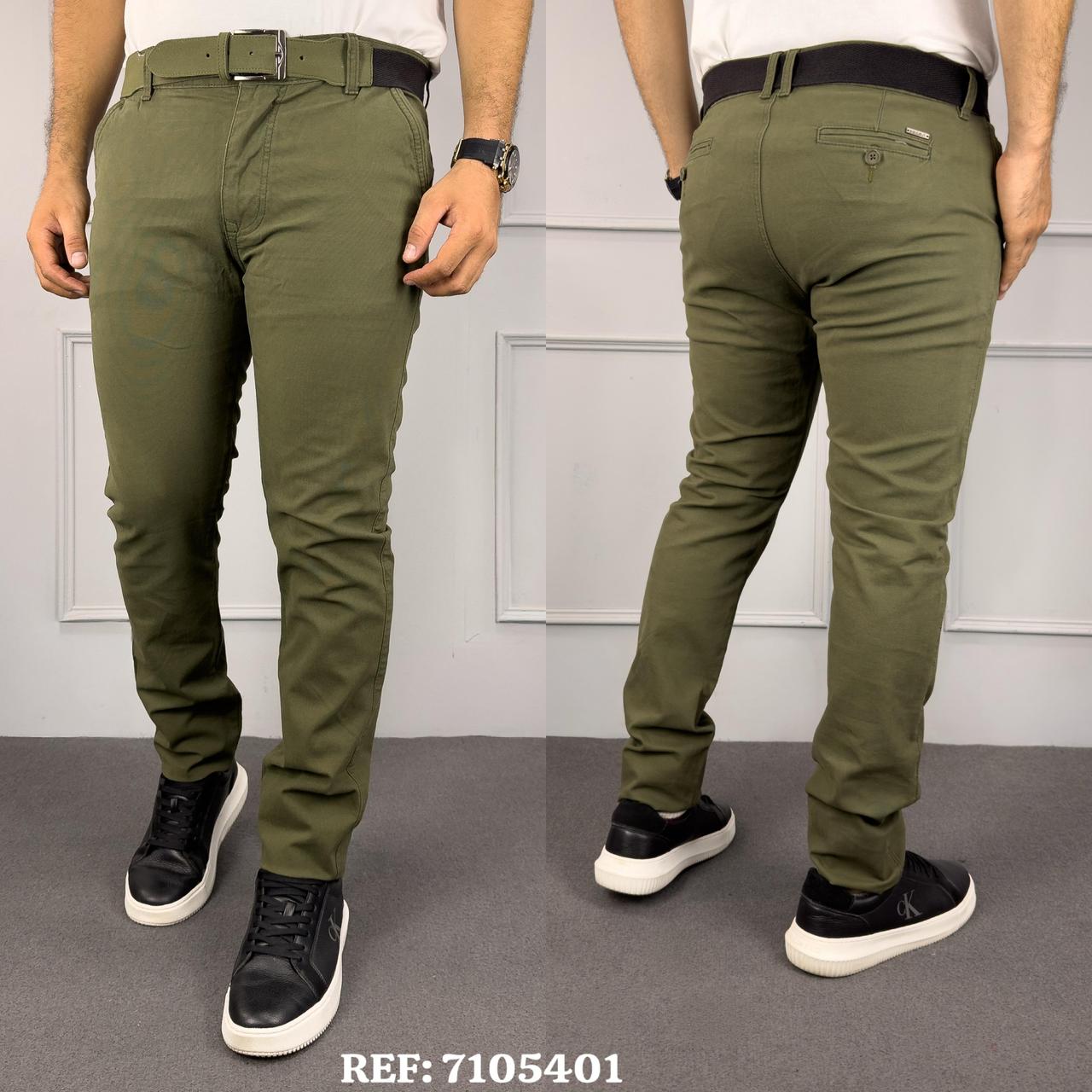 PANTALON DRIL CABALLERO REF:7105401