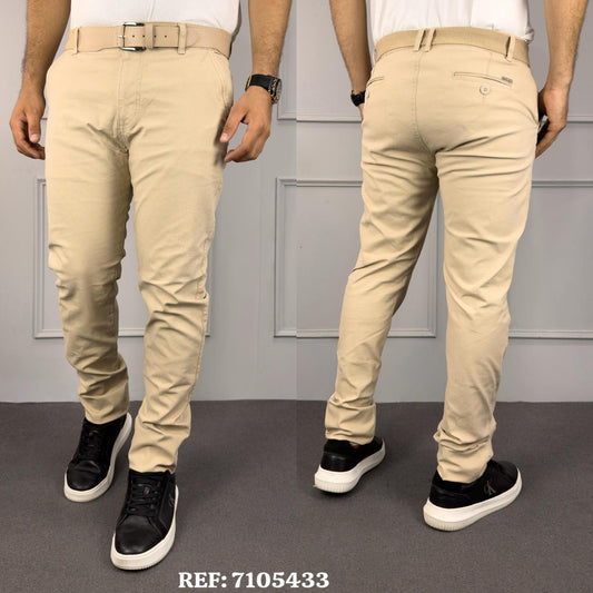PANTALON DRIL CABALLERO REF:7105433