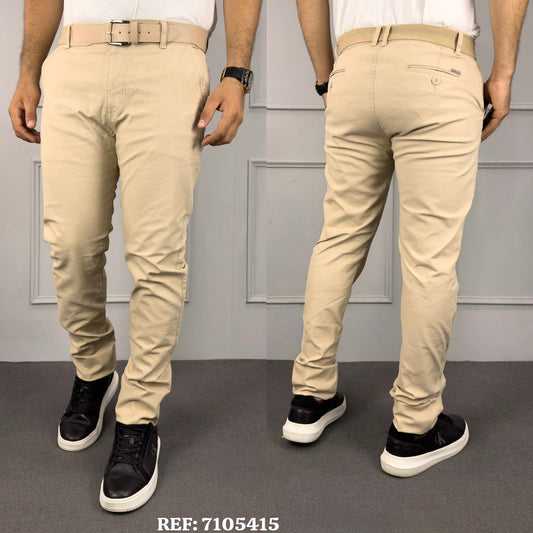 PANTALON DRIL CABALLERO REF:7105415