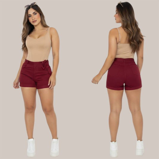 SHORT DAMA VINOTINTO REF: 33297